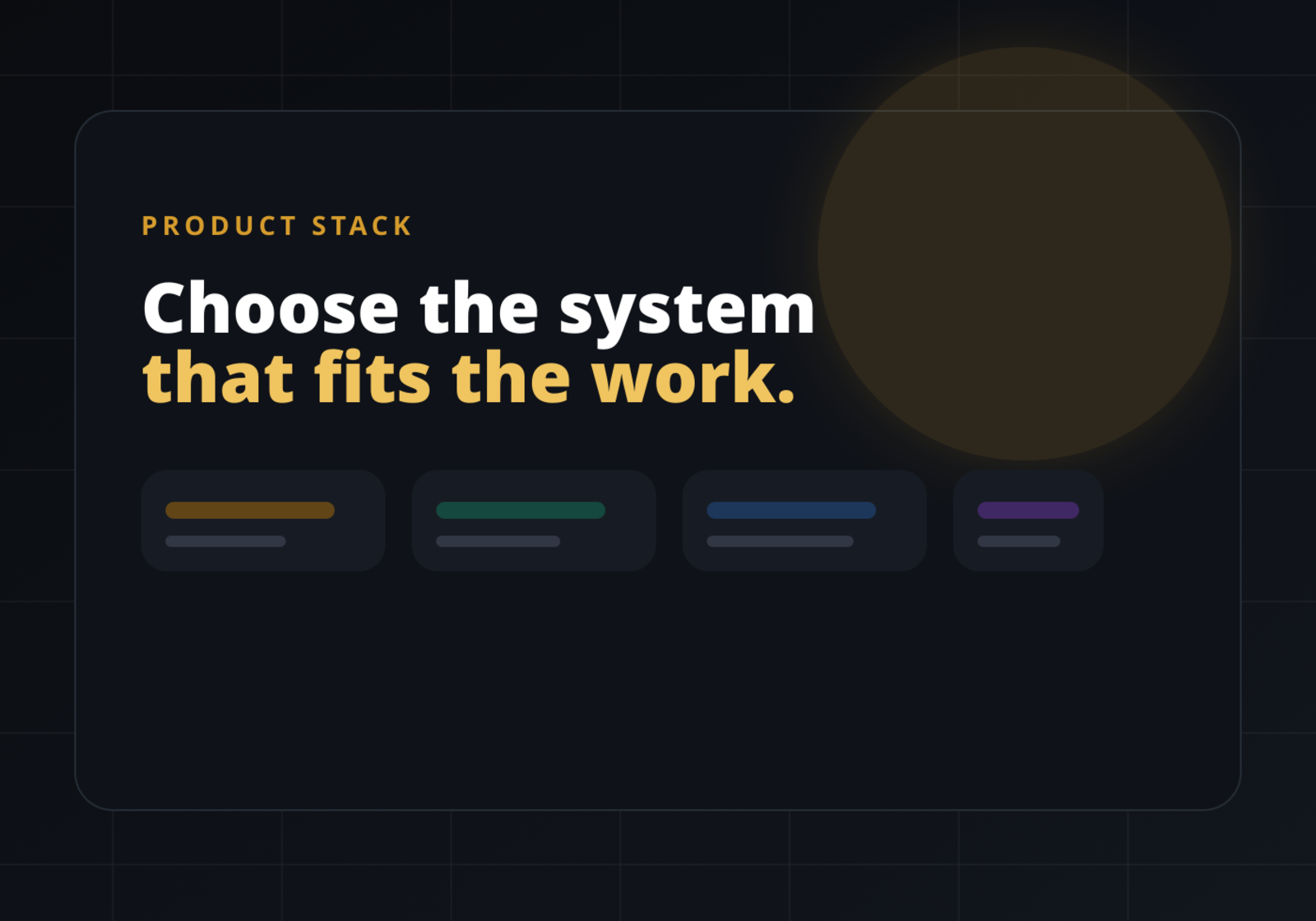 Tariexa systems overview